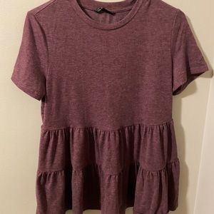 cute,smock top purple/lavender